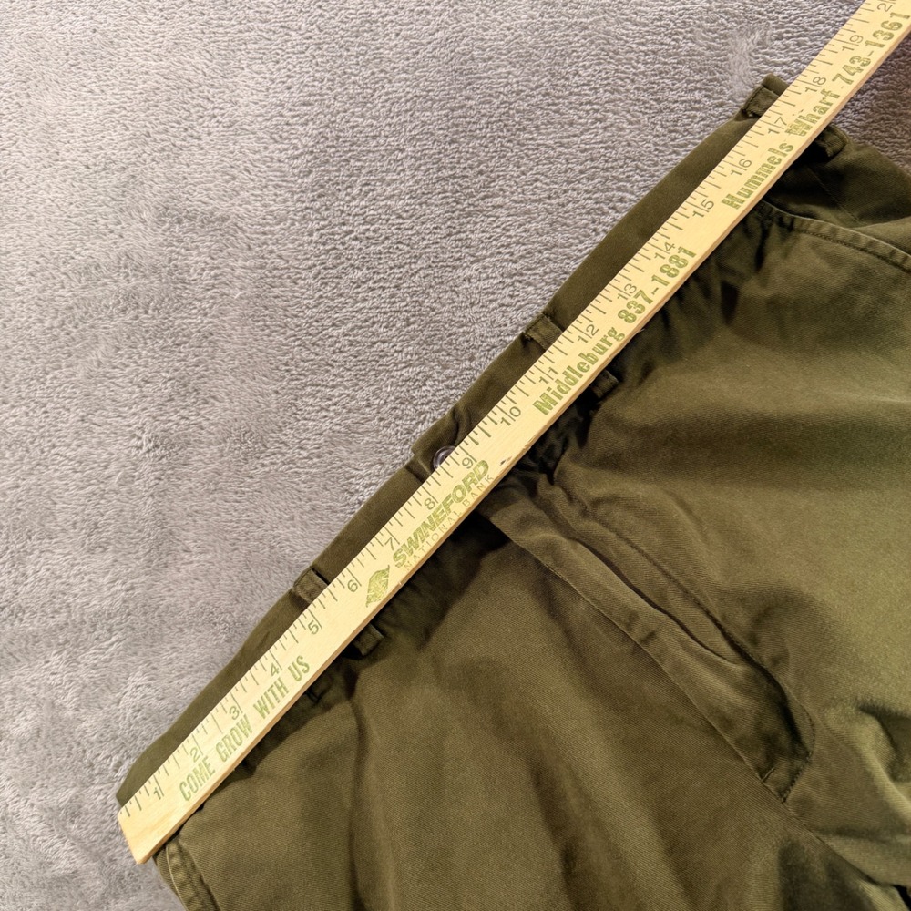 Polo Ralph Lauren Chino Pants Mens 36/30 Olive Green Classic Fit 100% Cotton - Picture 4 of 12
